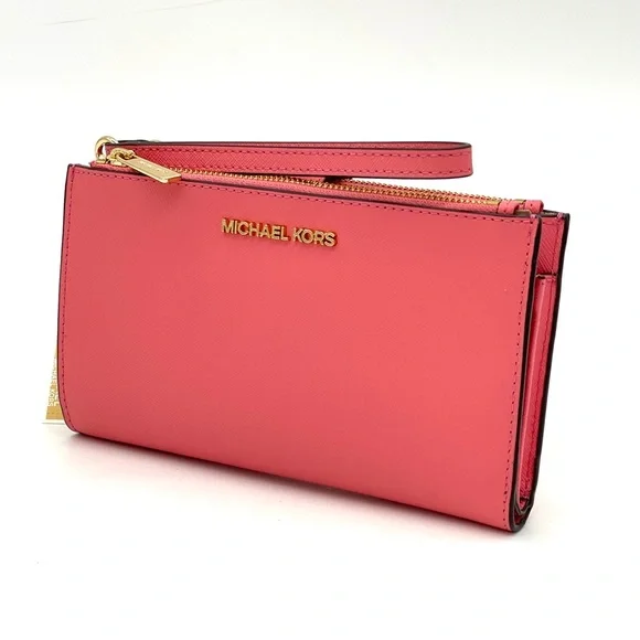 Michael Kors Large Double Zip Wallet Wristlet - Picture 4 of 7